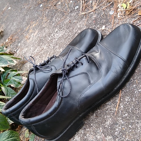 Mens Rockport Leather Cap Toe Oxford - Picture 3 of 3